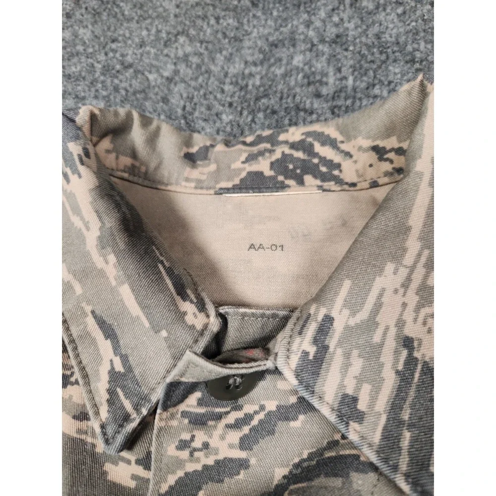 USAF Military Field Coat Jacket ABU Digital Tiger Stripe Camo Combat Uniform 38R